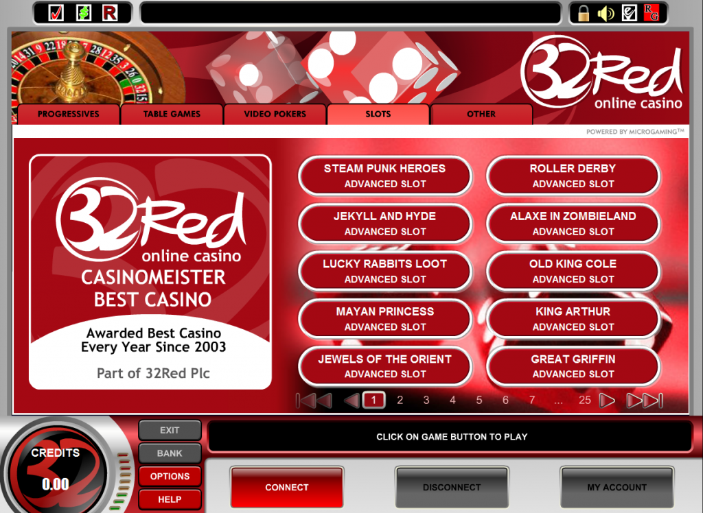 online casino odds