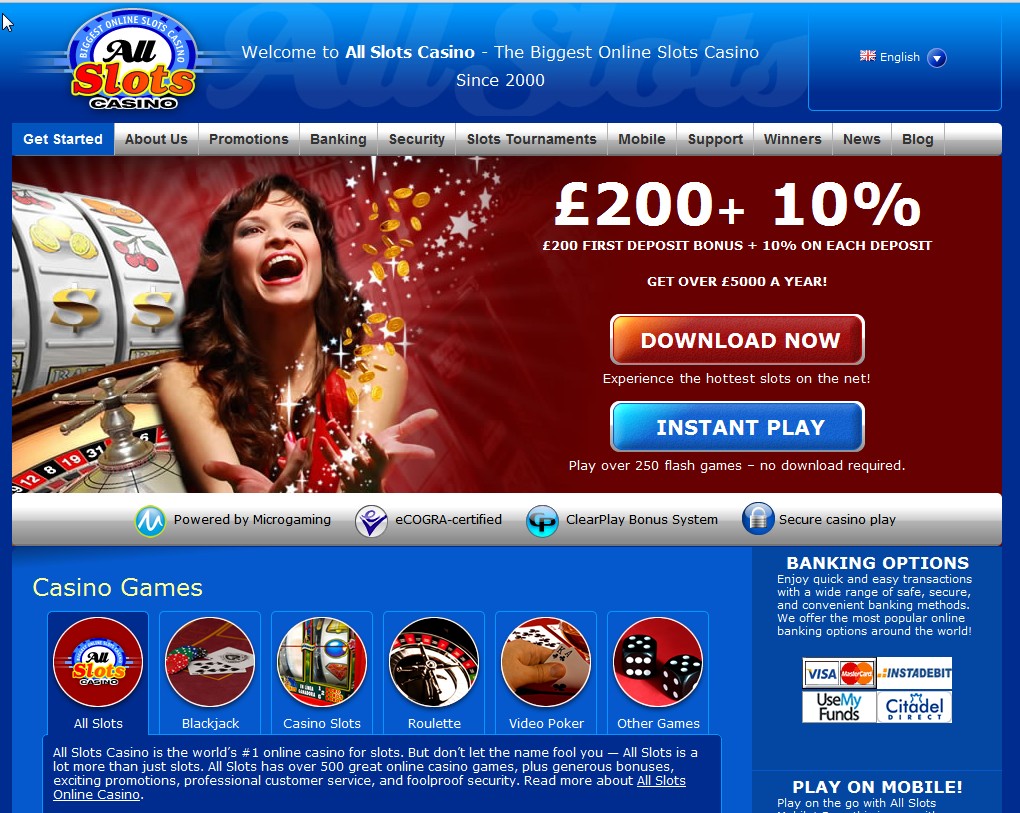 AllSlots Casino Slots