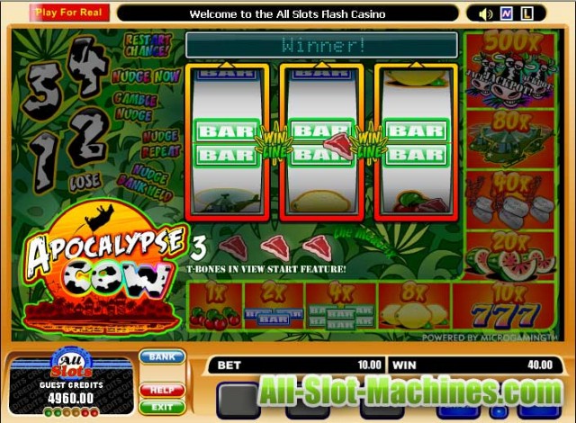 Apocalyse Cow Themed Slot