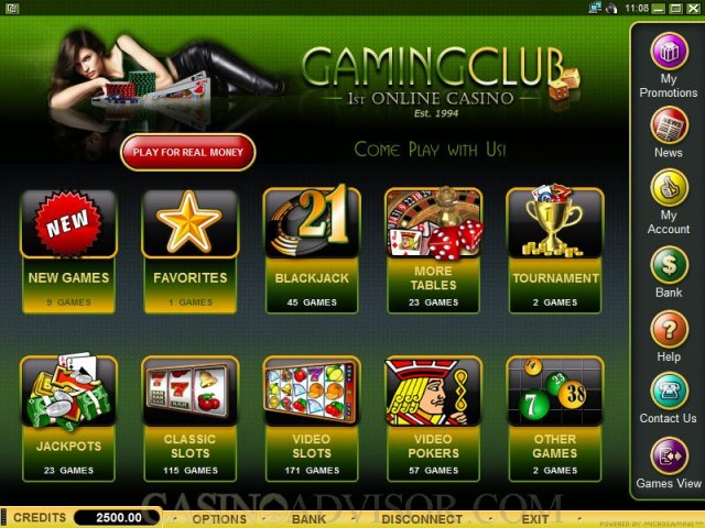 Gaming Club Casino Slots