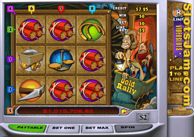 Bar go mining for progressive jackpots in gold rally slots extreme hunter instant