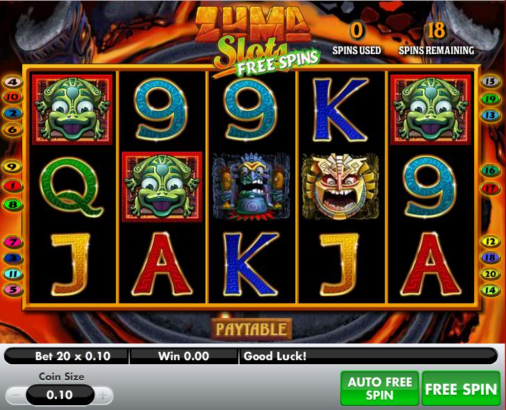 Zuma Line Slot Machine