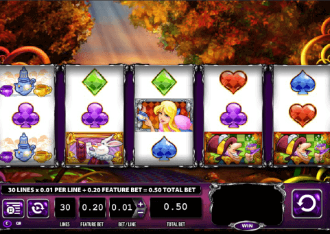 Alice and The Mad Tea Party Slot Game