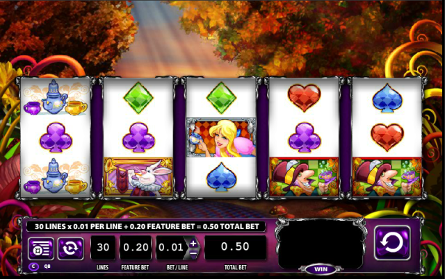 Alice and The Mad Tea Party Slot Game