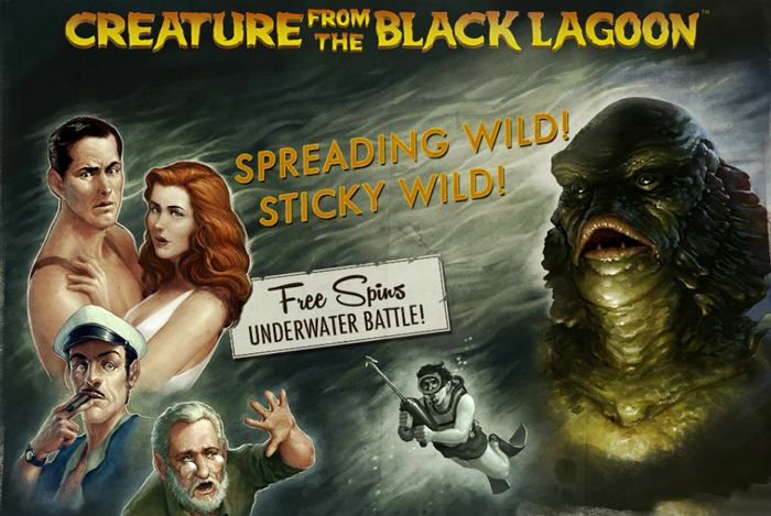 Creature from the Black Lagoon Slot by Net Ent
